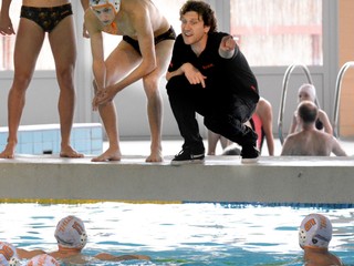 Tréner ŠK Hornets Košice Karol Bačo ml. (na archívnej fotografii)