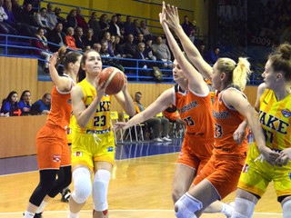 Košické basketbalistky doma nestačili na Ružomberok, ktorému podľahli o 22 bodov.