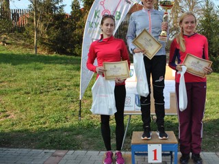 Medailový stupeň v ženskej kategórii do 39 rokov.