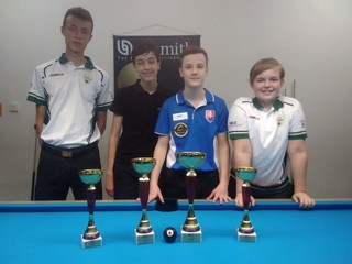 Všetky biliardové trofeje ostali doma v Prešove