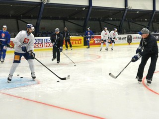 Slováci si zatrénovali v Steel Aréne pred posledným prípravným zápasom s Nórskom.