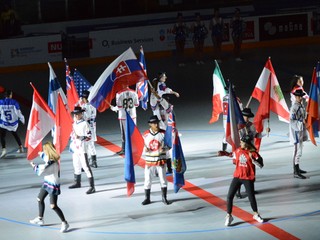 Momentka z otvorenia šampionátu.