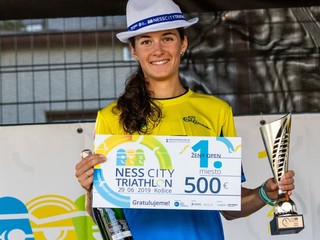 Druhýkrát si víťazstvo na NESS City Triathlon nenechala ujsť Košičanka Romana Gajdošová.