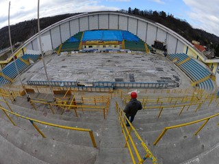Prešovský zimný štadión. 