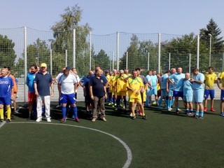 Futbalové legendy si opäť zahrali.
