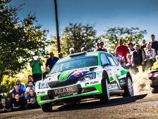 Martin Koči na Rallye Veľký Krtíš.