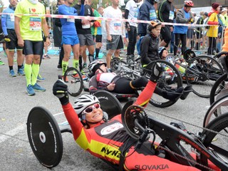 Anna Oroszová sa nedávno zúčastnila obľúbeného Medzinárodného maratónu mieru.