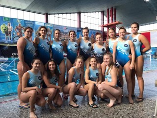 Vodné pólistky ŠK Olympia si zahrali Euroligu v Berlíne.