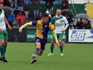 Matúš Digoň (vľavo) patrí k najlepším hráčom Vranova i celej tretej ligy.