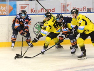 Košickí hokejisti proti Detve nezaváhali a naďalej ťahajú víťaznú sériu.