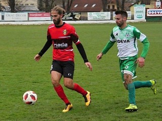 Dva góly zo zápasu s Humenným považuje Vladimír Pyda (vpravo) za svoj najvydarenejší jesenný kúsok.