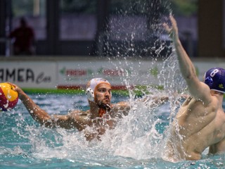 Samuel Baran (vľavo) strelil v základnej časti 23 gólov.