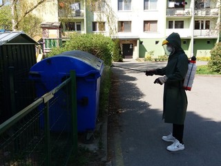 Matúš Vojtko pri práci.