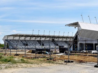 Košická futbalová aréna.