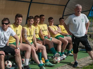 Emil Jacko (vpravo) bol dlhé roky trénerom Lipian, teraz presedlá na prezidentskú stoličku.