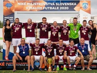 Finalisti majstrovstiev Slovenska v malom futbale - ASGuard Košice.