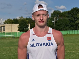 Tomáš Matuščák je nádejný šprintérsky talent.  