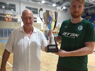 Roman Carapkin dvíhal prvý pohár v novej úlohe v Slovinsku.