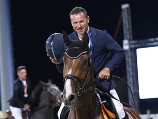 M. Pribula uspel s koníkmi Colo Loco a Clarengo.