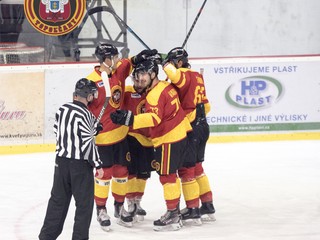 Hokejisti HC Topoľčany.