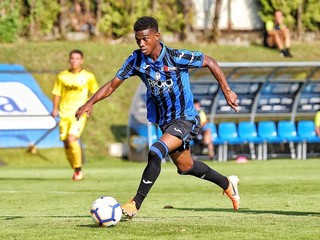 Amad Diallo Traoré v drese tímu Atalanta Bergamo. 