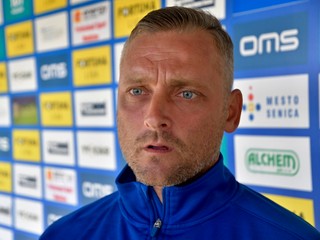 Na snímke je futbalový tréner Michal Ščasný.