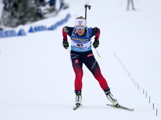 Tiril Eckhoffová vyhráva šprint v Oberhofe.