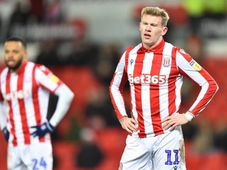 James McClean, krídelník Stoke City.