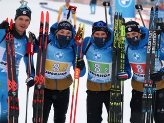 Biatlonisti Franzúska.