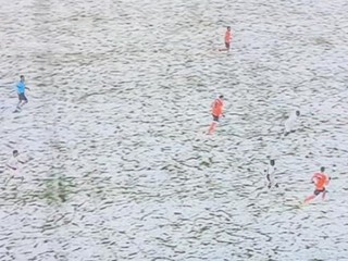 Momentka zo zápasu Başakşehir- Sivasspor.