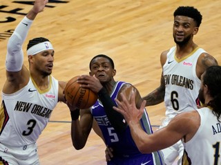 Zápas Sacramento - New Orleans.