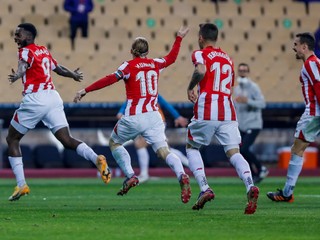 Futbalisti Athletic Bilbao.