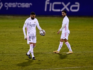 Karim Benzema (vľavo) a Eden Hazard.