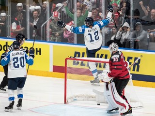 Ilustračná fotografia z MS v hokeji.