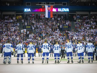 Ilustračná fotografia z MS v hokeji.