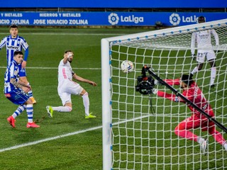 Zápas Alaves - Real Madrid.