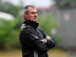 Tréner Banskej Bystrice Stanislav Varga.