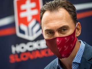 Prezident Slovenského zväzu ľadového hokeja (SZĽH) Miroslav Šatan.
