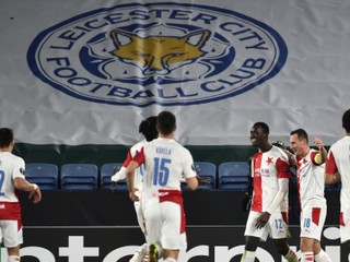 Slavia Praha vyradila Leicester City v Európskej lige.