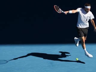 Dominic Thiem na Australian Open 2021.