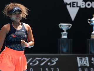 Naomi Osaková na Australian Open 2021.