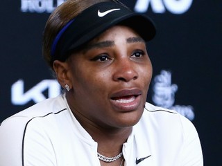 Serena Williamsová na tlačovej konferencii po vypadnutí z Australian Open 2021.