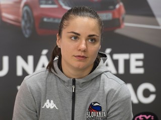 Slovenská basketbalistka Barbora Bálintová.