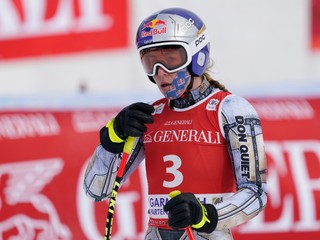 Ester Ledecká po super-G.