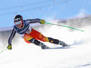 Kanadský lyžiar James Crawford.