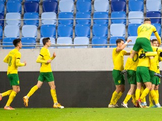 Futbalisti MŠK Žilina - ilustračná fotografia.