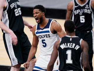 Rozohrávač tímu Minnesota Timberwolves Malik Beasley.