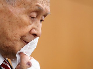 Prezident organizačného výboru OH v Tokiu Joširo Mori.