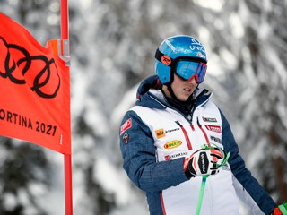 Petra Vlhová dnes pred super-G na MS v lyžovaní 2021.