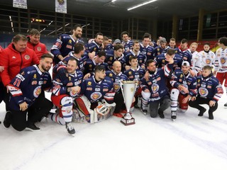 Hokejisti HkM Zvolen.